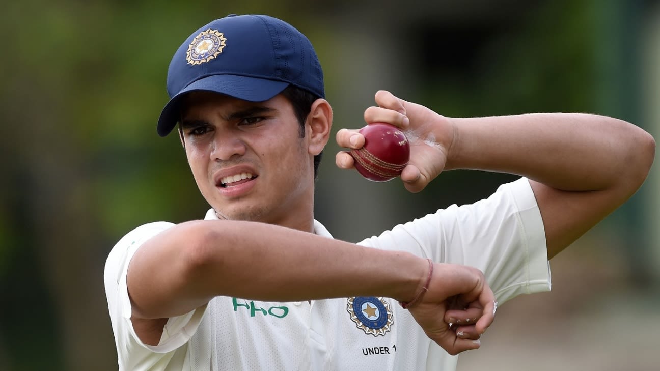 Arjun Tendulkar records best T20 bowling figures